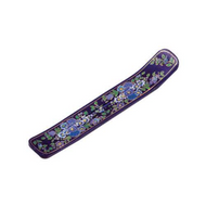 Kashmiri Incense Holder - Blue Floral - Ecotienda La Chiwi