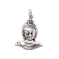 Buddha pendant - silver - Ecotienda La Chiwi