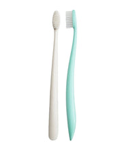 Biodegradable Toothbrushes Twin Pack - Rivermint and Ivory