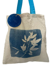 Bolso de tela en Cianotipo - Plantas PR
