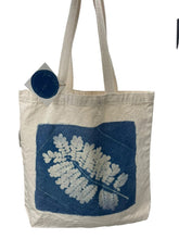 Bolso de tela en Cianotipo - Plantas PR