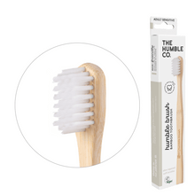 Bamboo Toothbrush adult - white - Ecotienda La Chiwi