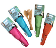 Reusable Bamboo Utensils Set for Kids! - Ecotienda La Chiwi