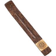 Palmwood Incense Holder - mandala - Ecotienda La Chiwi