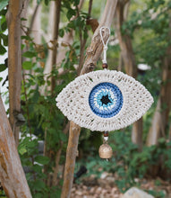 Buna Evil Eye Macrame Wall Hanging