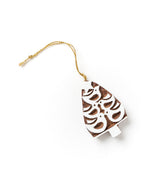 Hima Bindu wood ornament - dove tree - Ecotienda La Chiwi