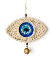 Buna Evil Eye Macrame Wall Hanging