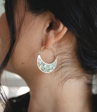 Patra hoop earrings - vine