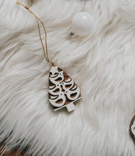 Hima Bindu wood ornament - dove tree
