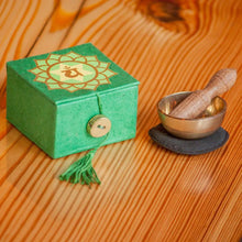 Mini Meditation Bowl Box: 2" Heart Chakra