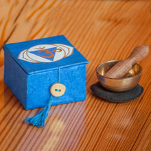 Mini Meditation Bowl Box: 2" Third Eye Chakra