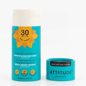 Mineral Sunscreen Stick 30SPF - unscented 3oz