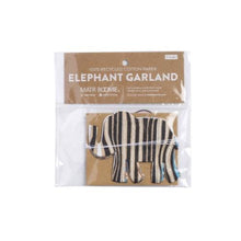 Recycled Cotton Garland - Elephants
