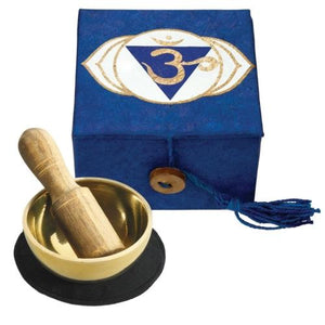 oos Mini Meditation Bowl Box: 2" Third Eye Chakra - Ecotienda La Chiwi