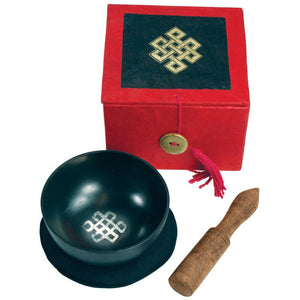 oos Meditation Bowl Box: 3'' Endless Knot - Ecotienda La Chiwi