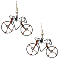 · Wire Bicycle Earrings - Ecotienda La Chiwi