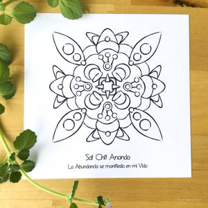 Mandala Urbano para Colorear (set de 5) - Ecotienda La Chiwi