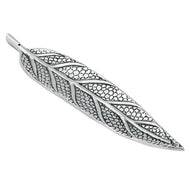 Recycled Aluminum Incense Holder - Silver Leaf - Ecotienda La Chiwi