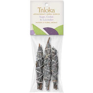 Smudge Trio: Sage+Cedar+Lavender (set of 3) - Ecotienda La Chiwi