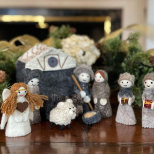 Felted Nativity (12 piece set)