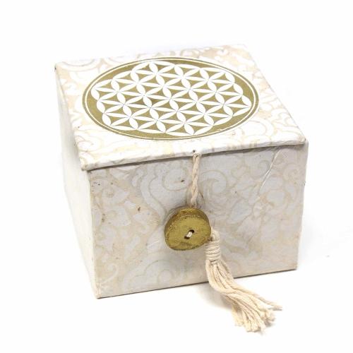 oos Meditation Bowl Box: 3'' Flower Of Life - Ecotienda La Chiwi