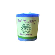 Chakra Votive ecoCandle - Positive Energy Visuddha