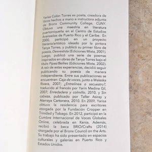 Enredadera y colmillo (handmade book)
