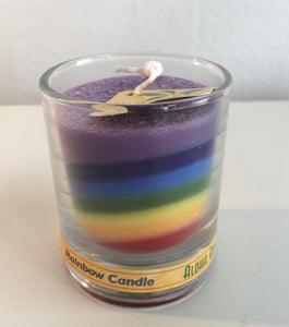 Rainbow Eco Palm Wax candle (2.5oz)