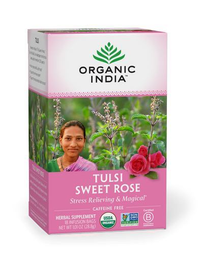 Tulsi Sweet Rose tea